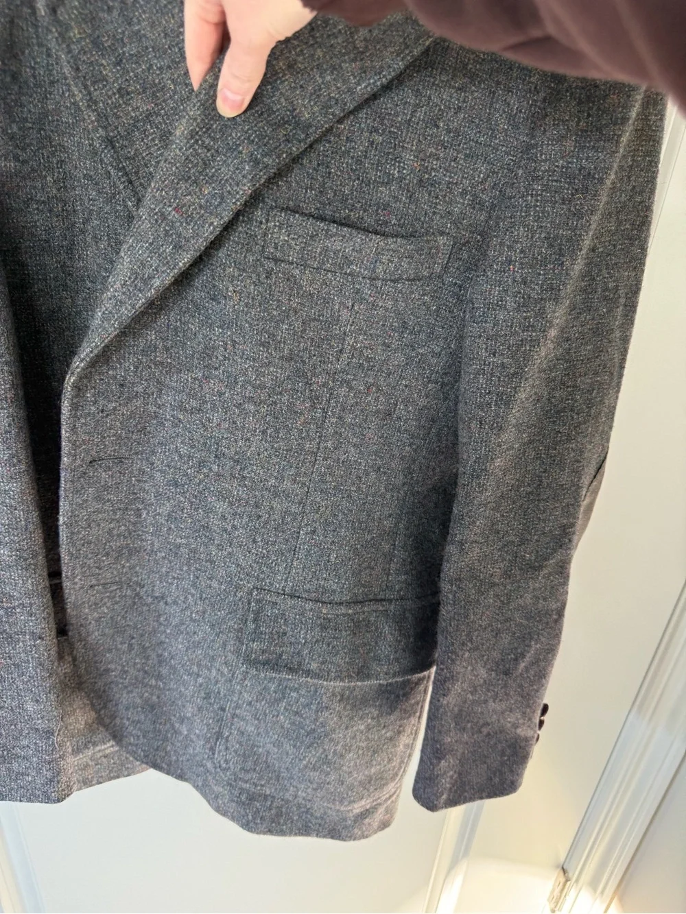 Pendleton Vintage Elbow Patch Blazer Jacket Size 44